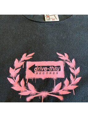 OG Drive-Thru Records t-shirt Warped Tour 2002